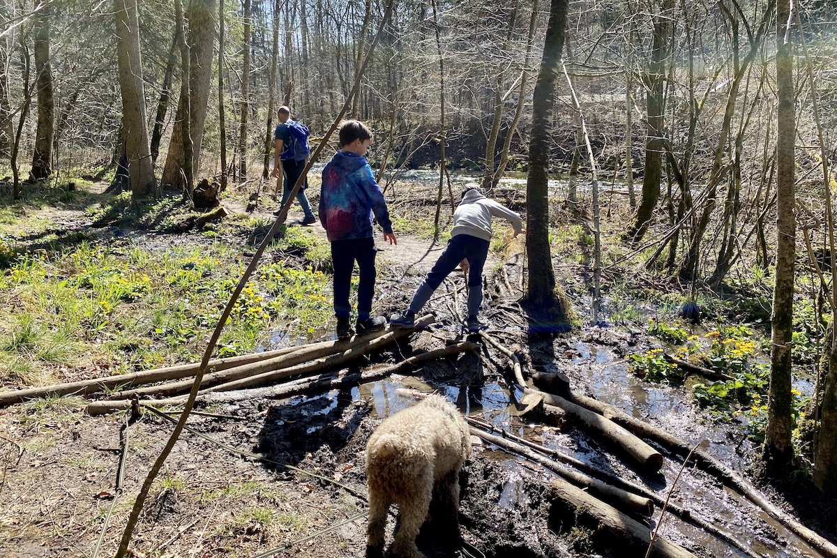 Mangfall-wanderweg-kinder-und-hund