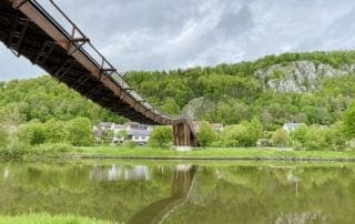 Holzbrücke Essing Altmühltal