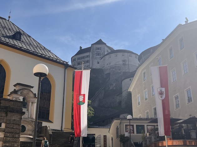 ansicht der Burg in Kufstein