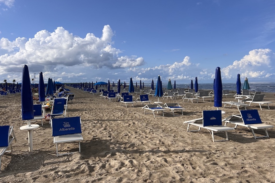 Albarella-strand-leer