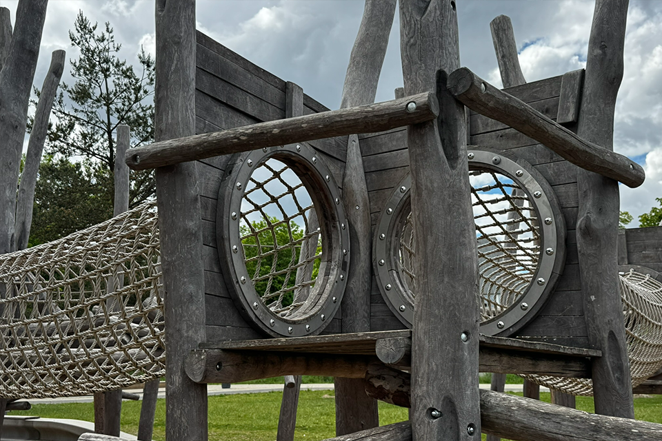 biberburg_bogenhausen_klettern Seilröhren zum Durchklettern