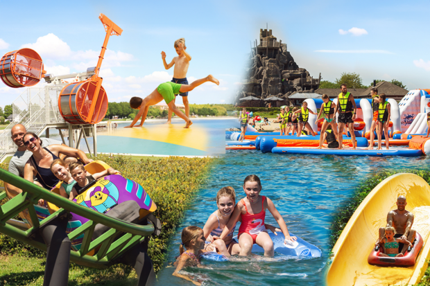 Familienpark Niederlanden - Achterbahn, Attraktionen und Wasserspass