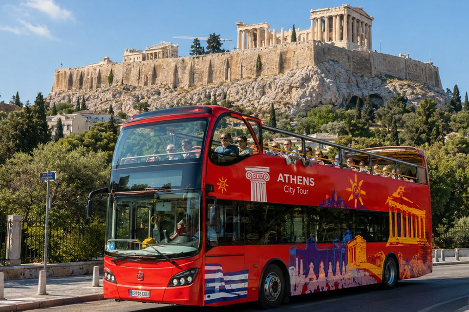 athen_hop on hop off bus